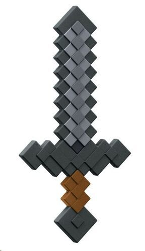 MINECRAFT R�PLICA JUEGO DE ROL ESPADA DE PIEDRA 43 CM