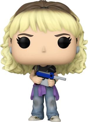 ESTADO EL�CTRICO FIGURA POP! MOVIES VINYL MICHELLE CON PISTOLA DE PAINTBALL 9 CM