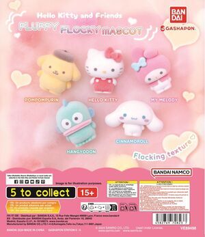 SANRIO GASHAPON CHARACTERS FLUFFY FLOCKY MASCOT