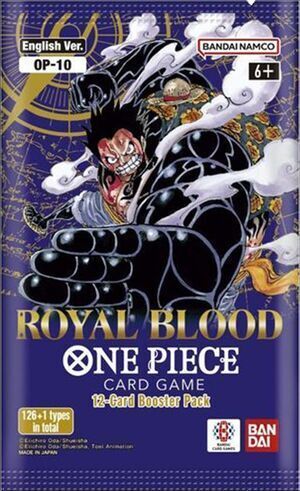 ONE PIECE CARD GAME BOOSTER OP10 ROYAL BLOOD (INGLS)
