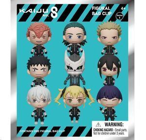 KAIJU NO. 8 COLGANTES PVC 3D SERIE 1