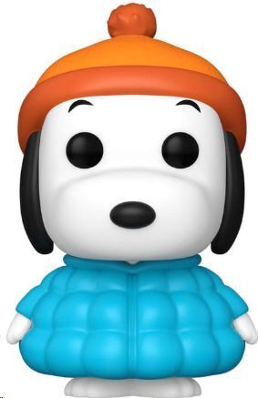 PEANUTS POP! ANIMATION VINYL FIGURA SNOOPY CON ABRIGO (CHASE) 9 CM 