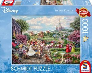 DISNEY PUZZLE 1000 PIEZAS - LA CENICIENTA: SIEMPRE FELICES