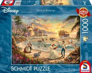 DISNEY PUZZLE 1000 PIEZAS - LA SIRENITA: CELEBRACI�N DEL AMOR