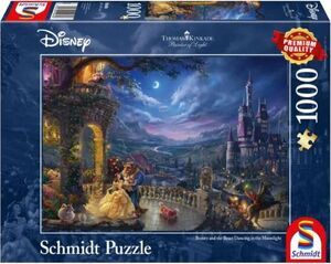DISNEY PUZZLE 1000 PIEZAS - BELLA Y BESTIA DANZANDO