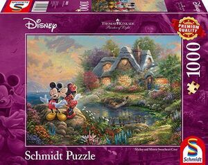 DISNEY PUZZLE 1000 PIEZAS - MICKEY AND MINNIE SWEETHEART COVE