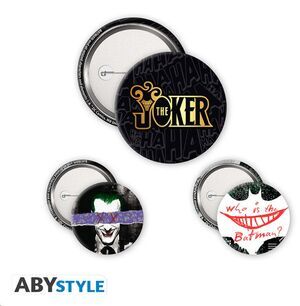 DC COMICS PAQUETE DE CHAPAS THE JOKER