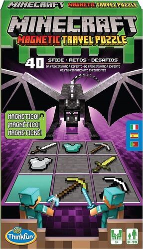 MINECRAFT MAGNETIC TRAVEL PUZZLE