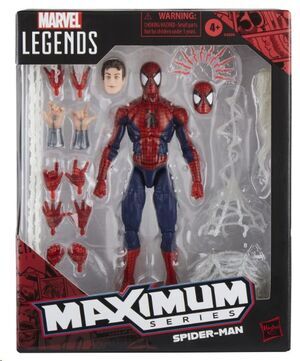 SPIDERMAN MARVEL LEGENDS SERIES FIGURA SPIDERMAN MAXIMUM 15 CM