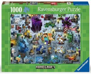 MINECRAFT PUZZLE 1000 PIEZAS MOBS
