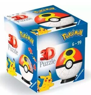 POKEMON PUZZLE 3D REPEAT BALL 54 PIEZAS