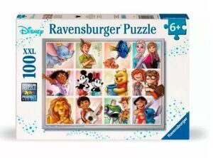 DISNEY PUZZLE MULTICHARACTER 100 PIEZAS XXL