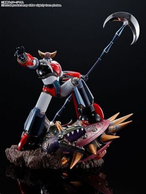 GRENDIZER FIGUARTS ZERO TOUCHE METALLIQUE FIGURA UFO ROBOT GRENDIZER 30 CM