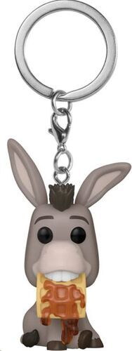 SHREK 30TH LLAVEROS POCKET POP! VINYL DONKEY 4 CM
