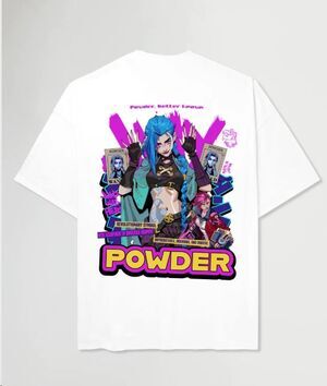 MADE IN JAPAN CAMISETA BLANCA POWDER T - S