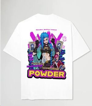 MADE IN JAPAN CAMISETA BLANCA POWDER T - M