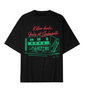 MADE IN JAPAN CAMISETA NEGRA KILLER DAYS T - M
