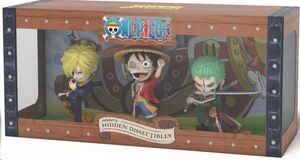 ONE PIECE FREENY'S HIDDEN DISSECTABLES VINYL FIGURE LUFFY; ZORO AND SANJI 10 CM