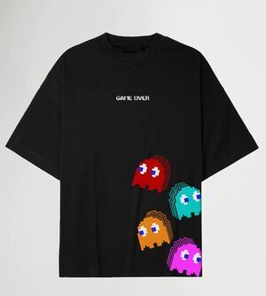 MADE IN JAPAN CAMISETA NEGRA GAME OVER T - M