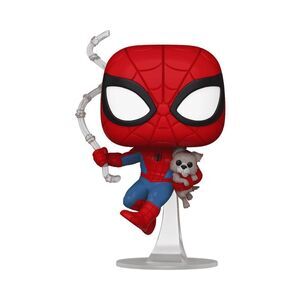SPIDER-MAN POP! MARVEL VINYL FIG SPIDEY W/SANDWICH(DOG) 9 CM F-1449