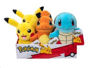 POKEMON PELUCHE KANTO 20 CM 4 MODELOS DIFERENTES
