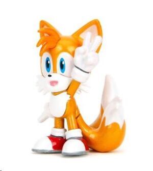 SONIC THE HEDGEHOG FIGURA METALFIGS TAILS 7 CM