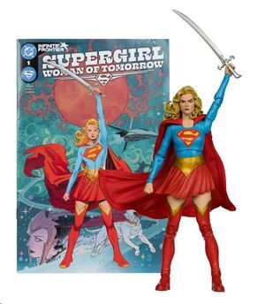 DC DIRECT PAGE PUNCHERS FIGURA SUPERGIRL WOMAN OF TOMORROW 18 CM