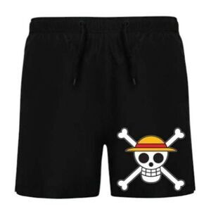 ONE PIECE BA�ADOR NEGRO SOMBRERO DE PAJA T - XL