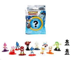Portada de SONIC THE HEDGEHOG FIGURA SORPRESA NANO METALFIG 4 CM