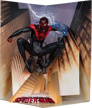 MARVEL COLLECTION ESTATUA PVC 1/10 SPIDER-MAN (MILES MORALES: SPIDER-MAN #1) 13 CM