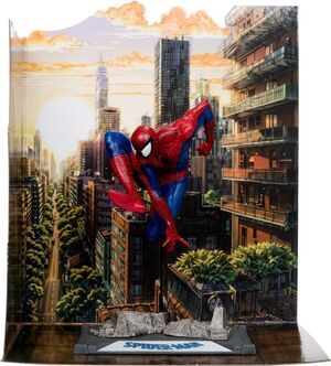 MARVEL PVC ESTATUA PVC 1/10 SPIDER-MAN (SPIDER-MAN #6) 9 CM