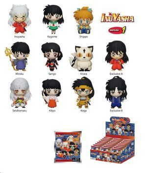 INUYASHA COLGANTES PVC SERIES 1