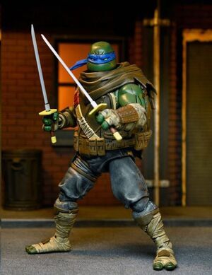 TORTUGAS NINJA THE LAST RONIN FIGURA ULTIMATE LEONARDO 18 CM