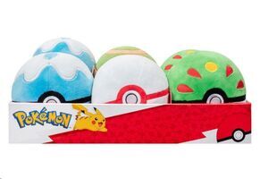 POKEMON PELUCHE POKEBALL 10 CM 4 MODELOS DIFERENTES