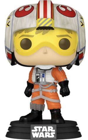 STAR WARS FIGURA POP! MOVIES VINYL LUKE RED 6 9 CM