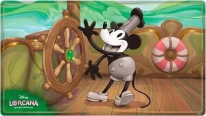 DISNEY LORCANA TCG TAPETE MICKEY MOUSE - STEAMBOAT PILOT THE FIRST CHAPTER
