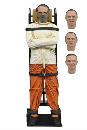EL SILENCIO DE LOS CORDEROS FIGURA ACCION 18 CM DR. HANNIBAL LECTER MASCARA