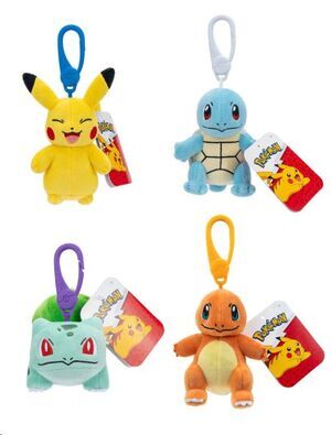 POKEMON PELUCHE LLAVERO SERIE 1 10 CM