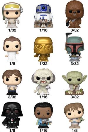 STAR WARS BITTY POP! FIGURA VINYL SEASON2 2;5 CM