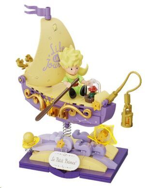 EL PRINCIPITO SET DE CONTRUCCION STARRY RIDE BARCO 15;5 CM