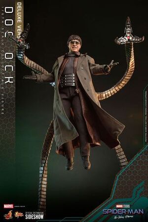 SPIDERMAN: NO WAY HOME FIGURA MOVIE MASTERPIECE 1/6 DOC OCK (DELUXE VERSION) 31 CM