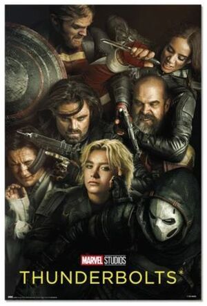 P�STER MARVEL THUNDERBOLTS 61 X 91;5 CM