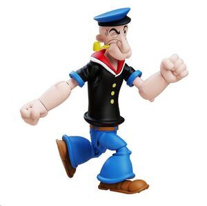 POPEYE FIGURA WAVE 03 POPEYE 1RA APARICI�N CAMISA NEGRA