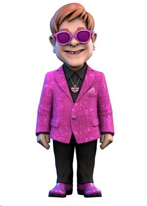 ELTON JOHN FIGURA MINIX 12 CM