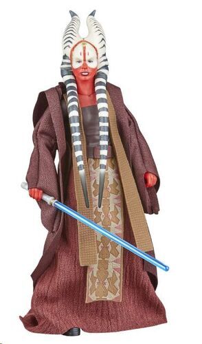 STAR WARS EL ATAQUE DE LOS CLONES FIGURA THE BLACK SERIES SHAAK TI 15 CM