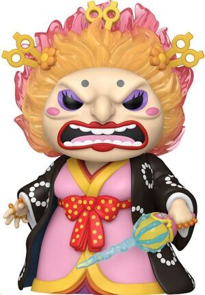 ONE PIECE POP! SUPER ANIMATION VINYL FIGURA BIG MOM (KIMONO) (CHASE) 9 CM