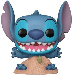 LILO & STITCH POP! VINYL FIGURA STITCH EN ARENA 9 CM