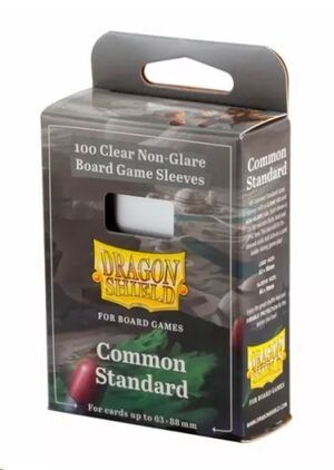 FUNDAS CARTAS DRAGON SHIELD COMMON STANDARD 63X88 MM (100)