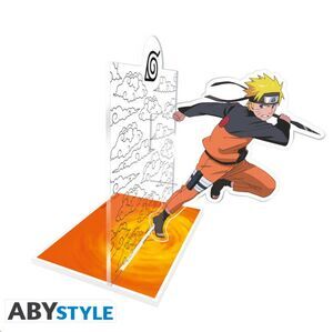 NARUTO SHIPPUDEN SUJETALIBROS ACRYL NARUTO ATTACK