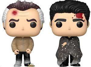 SOPRANOS PACK DE 2 POP! VINYL FIGURAS PAULIE & CHRISTOPHER 9 CM